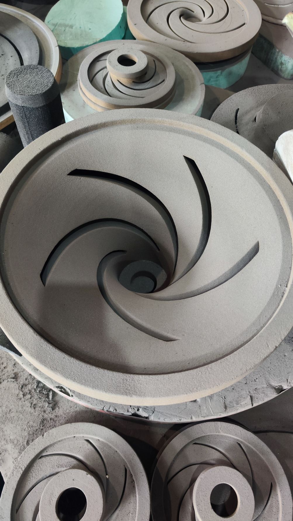 Καρδιές άμμου από 3D εκτύπωση για πτερωτές