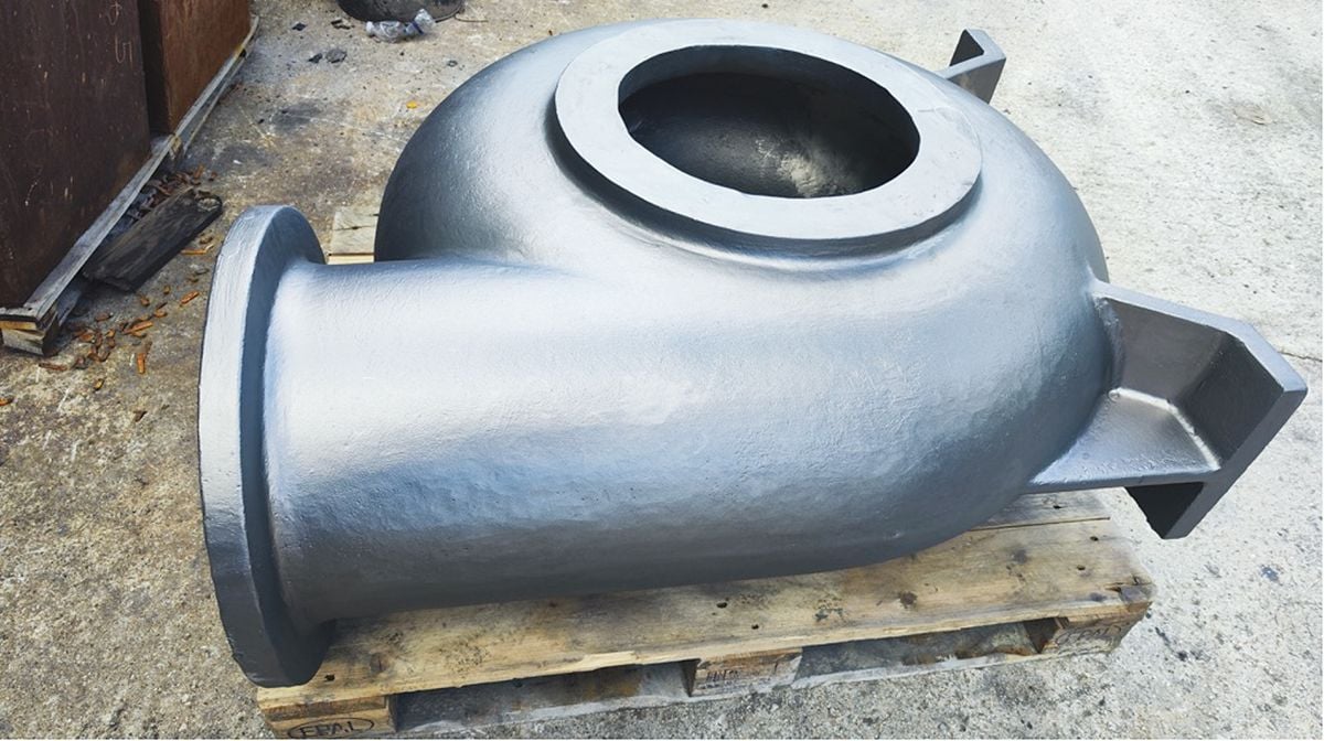 Cast pump casing (volute)